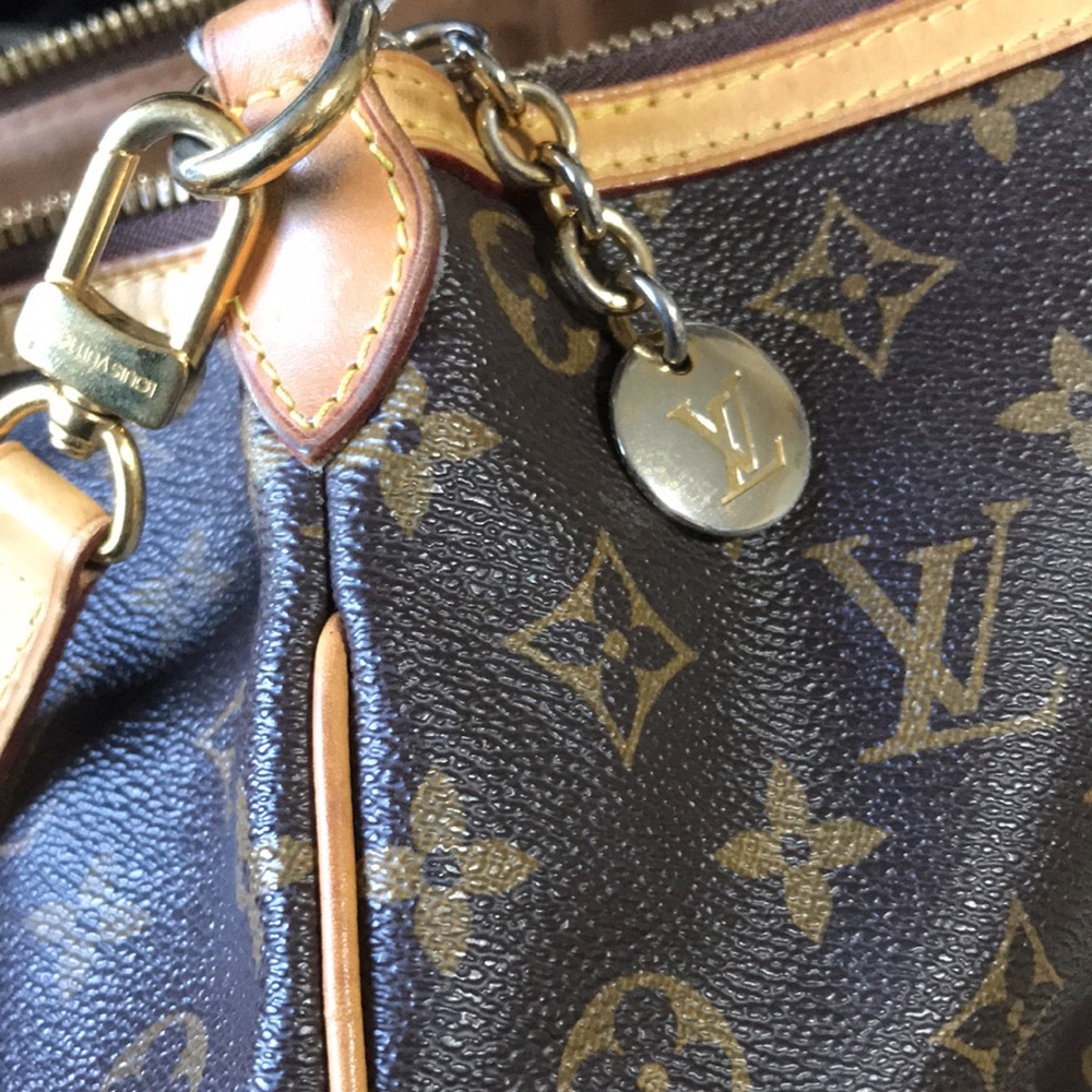 🌟 3 WAY 🌟 zipper Louis Vuitton Palermo pm crossbody French - Picture 8 of 16